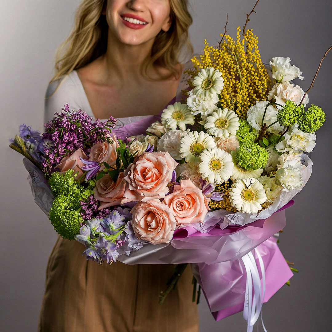 Коллекция букетов к 8 марта