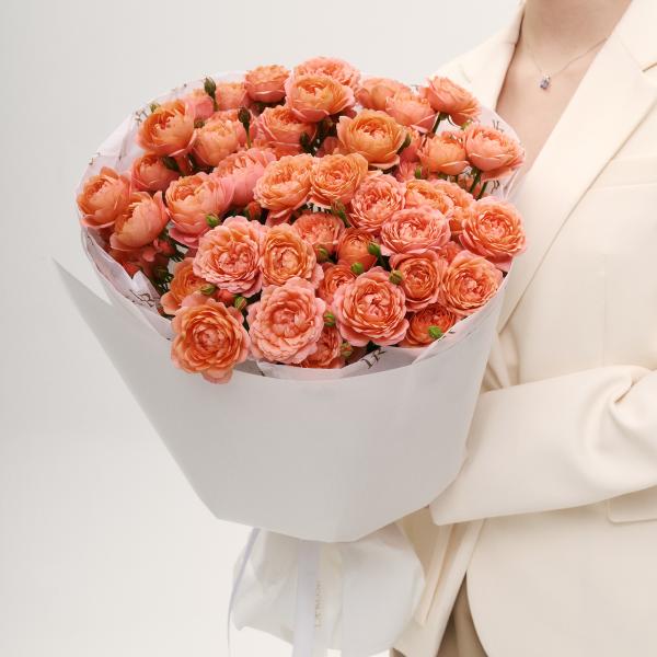 Монобукет из кустовой розы Джульетта купить в Кургане