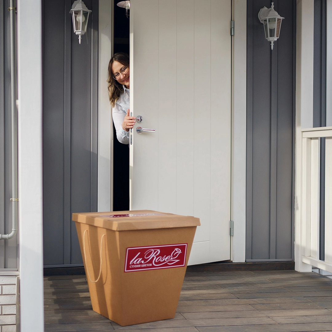 Бесплатная бесконтактная доставка цветов в Новосибирске