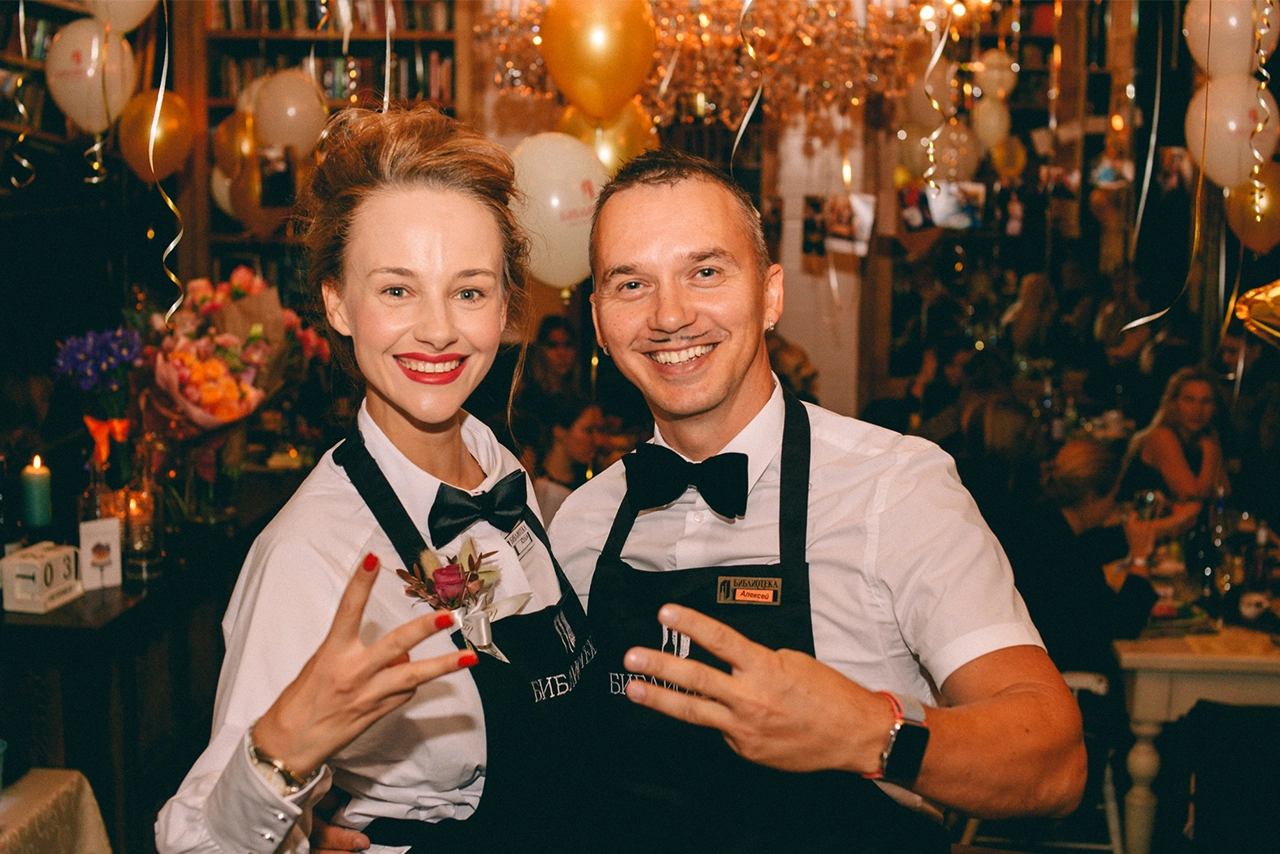 День рождения Винного ресторана Библиотека