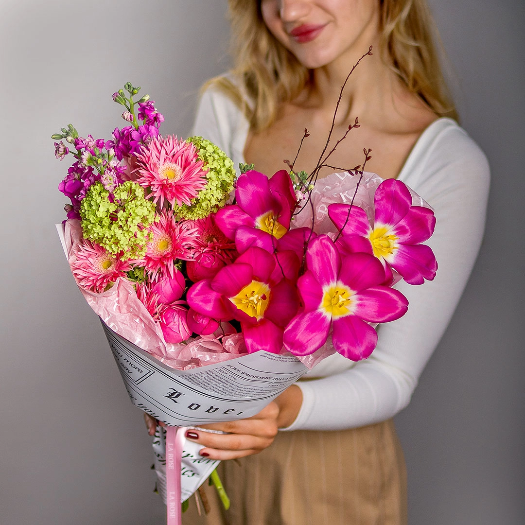 Коллекция букетов к 8 марта