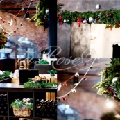 Новогоднее оформление Чашки кофе