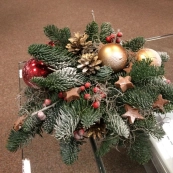 Новогоднее оформление для Bacardi