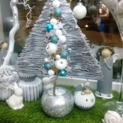 Новогоднее оформление для Газпромбанка